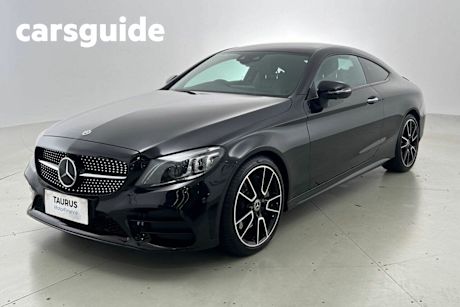 Black 2021 Mercedes-Benz C300 Coupe