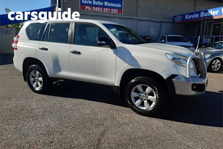 White 2016 Toyota Landcruiser Prado Wagon GX (4X4)