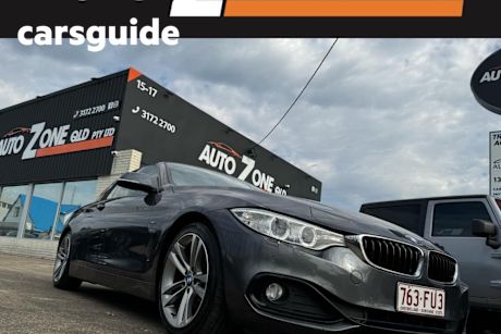 Grey 2014 BMW 420D Convertible Modern Line