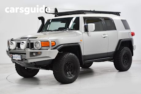 Silver 2011 Toyota FJ Cruiser Wagon
