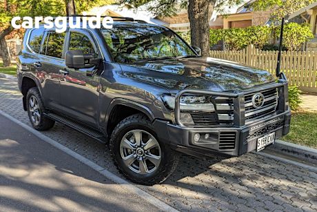 Grey 2021 Toyota Landcruiser Wagon LC300 Sahara (4X4)