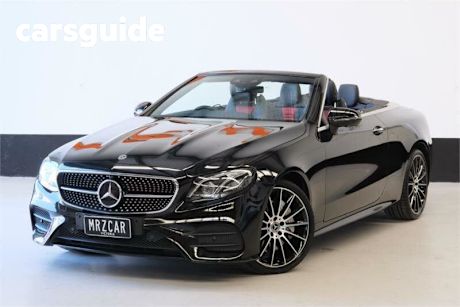 Black 2019 Mercedes-Benz E450 Cabriolet 4Matic