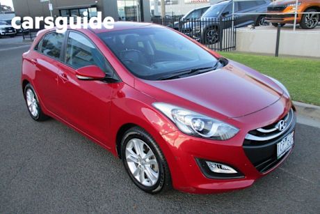 Red 2014 Hyundai I30 Hatchback SE