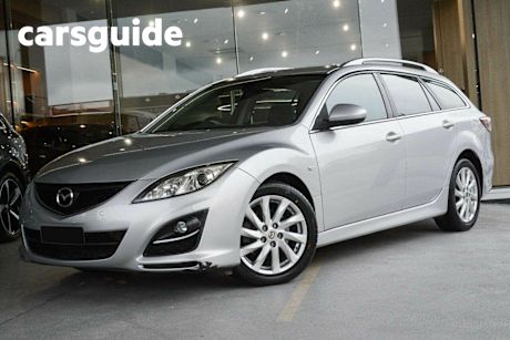 Silver 2012 Mazda 6 Wagon Touring