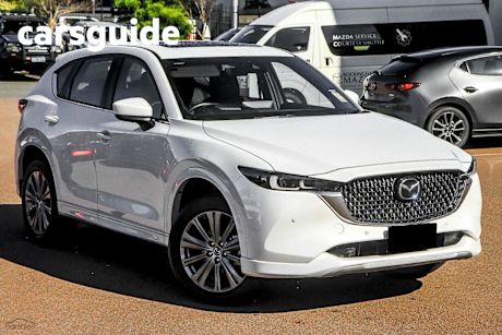 White 2025 Mazda CX-5 Wagon G25 Akera (awd)