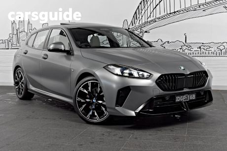 Grey 2024 BMW 118I Hatchback M Sport
