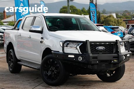 White 2021 Ford Ranger Double Cab Pick Up XLT 3.2 (4X4)