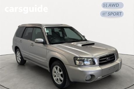 Silver 2004 Subaru Forester SUV XT Turbo