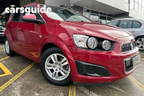 Red 2013 Holden Barina Hatchback CD