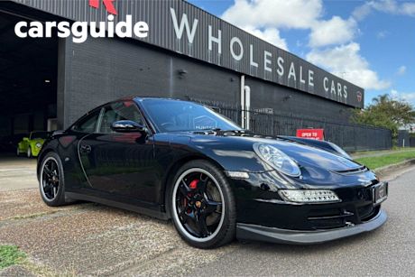 Black 2006 Porsche 911 Coupe Carrera 4 S