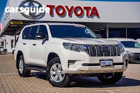 White 2022 Toyota Landcruiser Prado Wagon GX