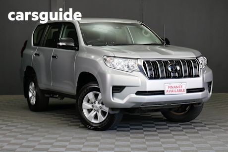 Silver 2022 Toyota Landcruiser Prado Wagon GX