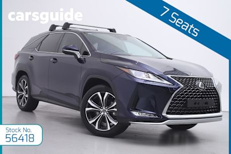 Blue 2020 Lexus RX350L Wagon Luxury