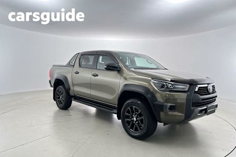 Brown 2023 Toyota Hilux Double Cab Pick Up Rogue (4X4)
