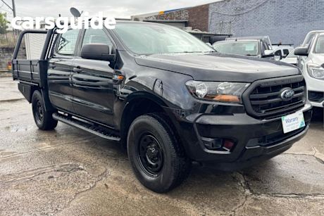 Black 2019 Ford Ranger Double Cab Chassis XL 2.2 HI-Rider (4X2)