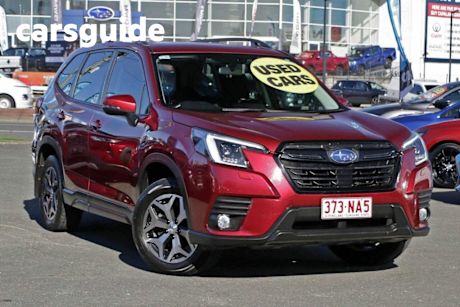 Red 2022 Subaru Forester Wagon 2.5I (awd)