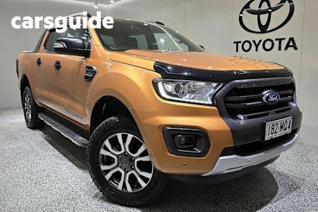 Orange 2019 Ford Ranger Double Cab Pick Up Wildtrak 2.0 (4X4)