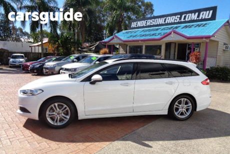 White 2017 Ford Mondeo Wagon Ambiente Tdci