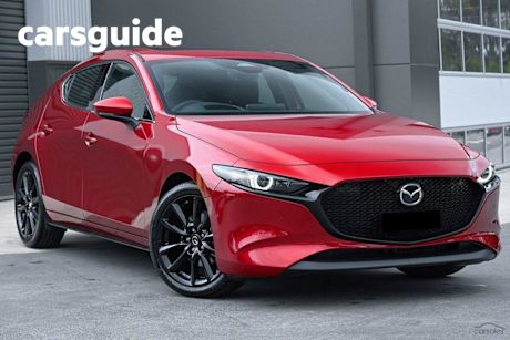 Red 2025 Mazda 3 Hatchback G25 Astina