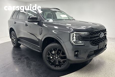 Grey 2024 Ford Everest Wagon Sport (rwd)