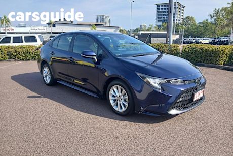 Blue 2021 Toyota Corolla Sedan Ascent Sport