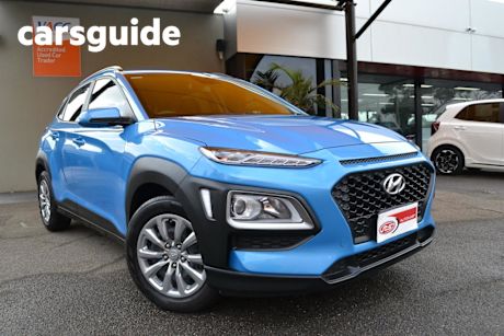 Blue 2020 Hyundai Kona Wagon Active (fwd)