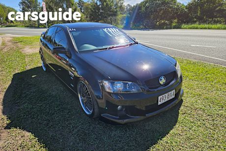 Black 2009 Holden Commodore Sedan SS