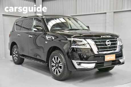 Black 2023 Nissan Patrol Wagon TI-L (4X4)