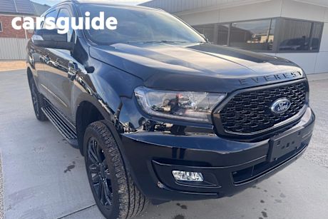 Black 2021 Ford Everest Wagon Sport (rwd)