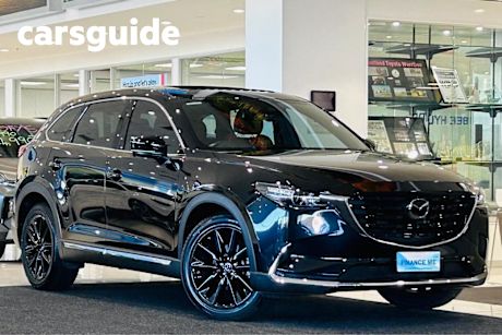 Black 2022 Mazda CX-9 Wagon GT SP (fwd)