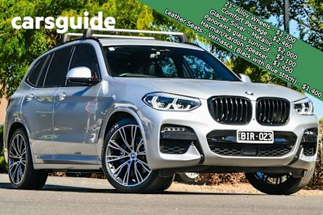 Silver 2020 BMW X3 Wagon Xdrive30I M Sport