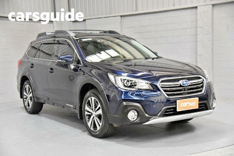 Blue 2019 Subaru Outback Wagon 2.5I Premium