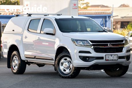 White 2020 Holden Colorado Crew Cab Pickup LS (4X4)