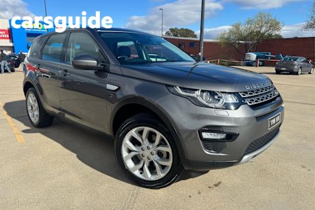 Grey 2017 Land Rover Discovery Sport Wagon TD4 150 HSE 5 Seat