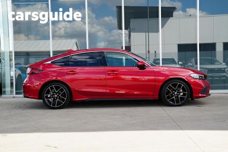 Red 2022 Honda Civic Hatch