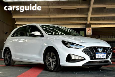 White 2021 Hyundai I30 Hatchback