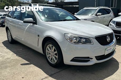White 2016 Holden Commodore Sportswagon Evoke