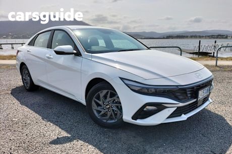 White 2024 Hyundai I30 Sedan (BEV)