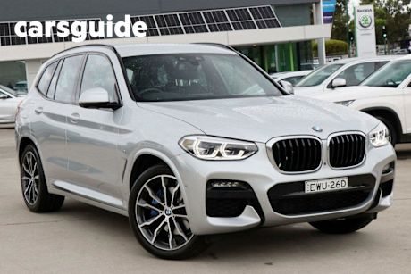 Silver 2021 BMW X3 Wagon Xdrive30I M Sport