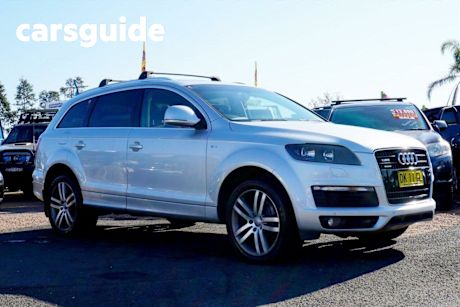Silver 2008 Audi Q7 Wagon 3.0 TDI Quattro