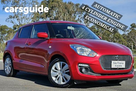 Red 2017 Suzuki Swift Hatchback GL Navigator