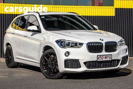 White 2018 BMW X1 Wagon Xdrive 25I M Sport