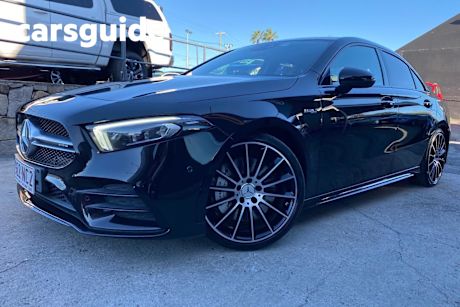 Black 2021 Mercedes-Benz A35 Sedan 4Matic
