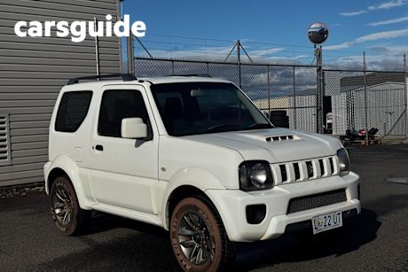 White 2014 Suzuki Jimny Wagon Sierra (4X4)
