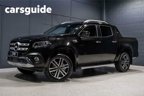 Black 2020 Mercedes-Benz X350 Dual Cab Utility D Power (4Matic)