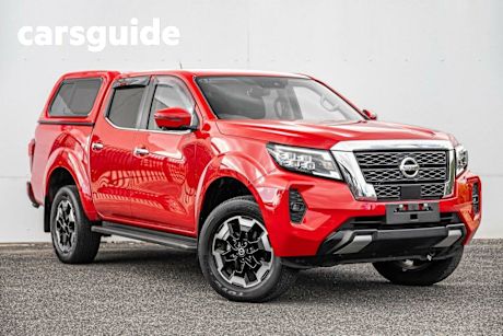 Red 2022 Nissan Navara Dual Cab Pick-up ST-X (4X4) Leather/NO Sunroof