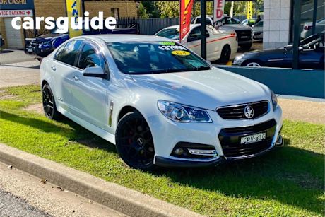 White 2013 Holden Commodore Sedan SS-V