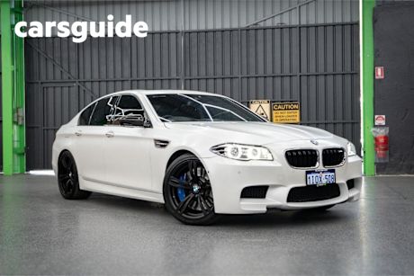 White 2015 BMW M5 Sedan White Shadow