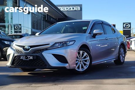 Silver 2019 Toyota Camry Sedan Ascent Sport