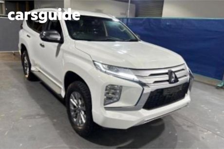 White 2022 Mitsubishi Pajero Sport Wagon GLX (4WD) 5 Seat